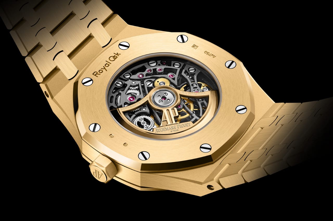 Audemars Piguet Royal Oak Openworked Rose Gold Watch