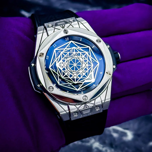 Hublot Big Bang Sang Bleu II Pavé Watch